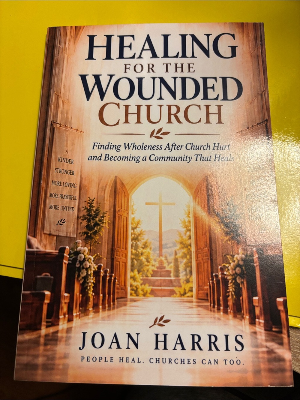 Healing for the Wounded Church – Joan Harris (Beige/Brown)